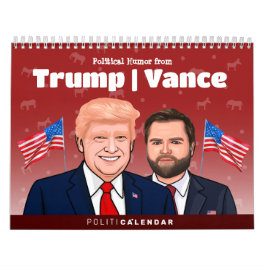 TRUMP VANCE ポリティカル・ユーモア カレンダー