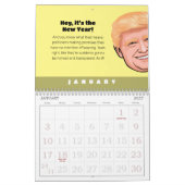TRUMP VANCE ポリティカル・ユーモア カレンダー (1月 2027)