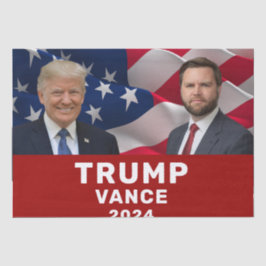 Trump Vance 2024 薄葉紙