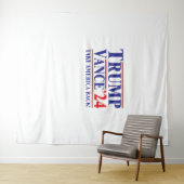 Trump Vance 2024 "Take America Back" Tapestry タペストリー (インサイチュ(横))