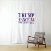 Trump Vance 2024 "Take America Back" Tapestry タペストリー (インサイチュ)