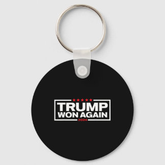 Trump Won Again 2025 President 47th Of White House キーホルダー