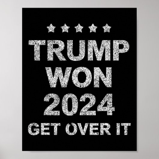 Trump Won Get Over It 2025 4  ポスター (正面)