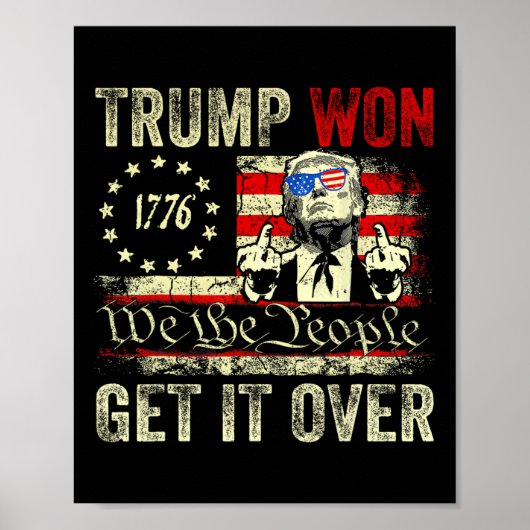 Trump Won Get Over It 2025 7 ポスター (正面)