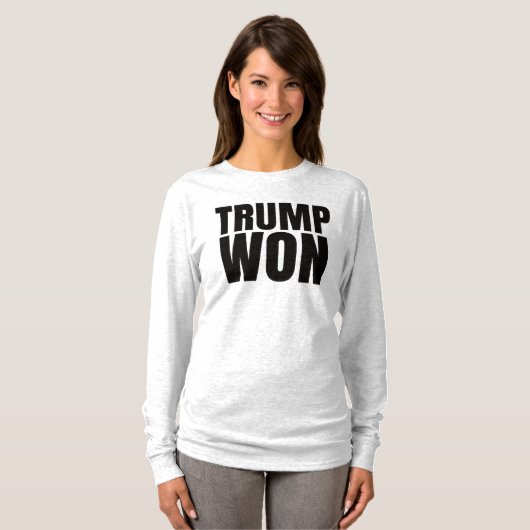 Trump Won Tシャツ (正面フル)