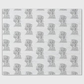 TRUMP Word Cloud ラッピングペーパー (フラット)