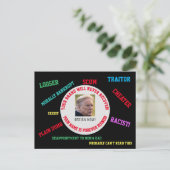 Trump Word Salad ポストカード (スタンド正面)