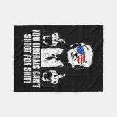 Trump You Liberals Can't Shoot For  フリースブランケット (正面(横))