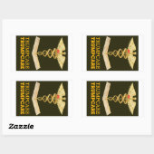 TrumpCare- – ワンハット 長方形シール (シート)