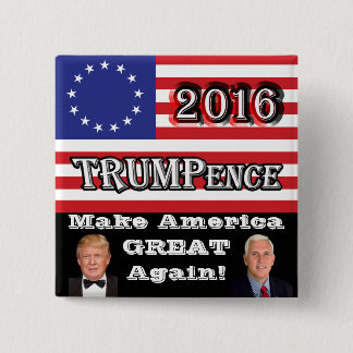 TRUMPence 2016 – 再びアメリカ素晴らしを作る! 缶バッジ