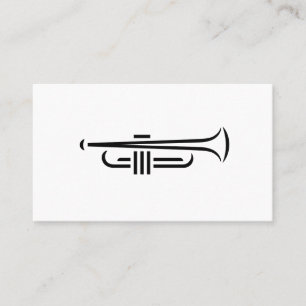 Trumpetミニマルロゴ名刺 名刺
