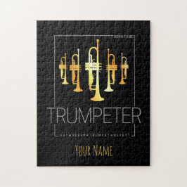 Trumpet Born To Be Trumpeter for Musicians ジグソーパズル