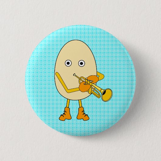Trumpet Egghead 缶バッジ (正面)