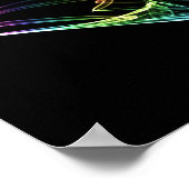 Trumpet Fractal ポスター (角)