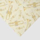Trumpet Musician Band Teacher Wrapping Paper 薄葉紙 (詳細)