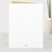 Trumpet Player Trumpeter Musician カード (裏面)