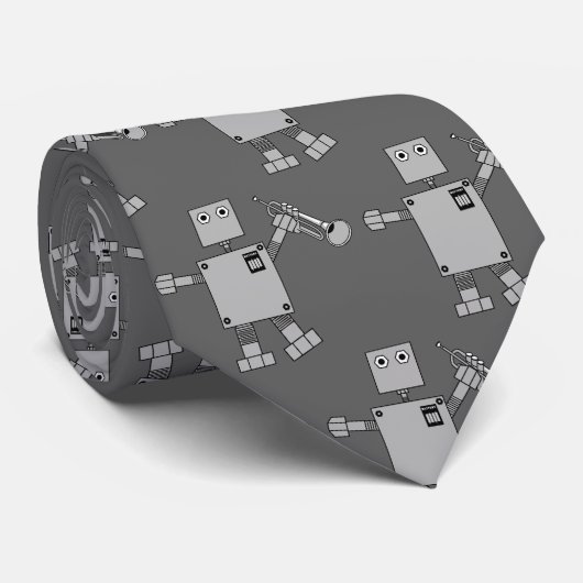 Trumpet Robot ネクタイ (ロール)