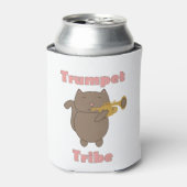 Trumpet Tribe Cartoon Cat 缶クーラー (缶正面)