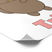 Trumpet Tribe Cute Cat Music ポスター (角)