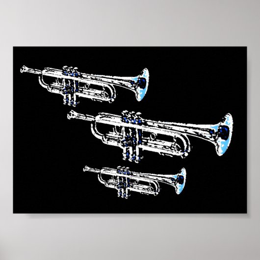 Trumpet Trio ポスター (正面)
