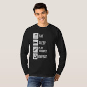 Trumpeter Instrument Trumpet_1 Tシャツ (正面フル)