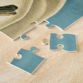 Trumpeter Swan by John James Audubon, Birdヴィンテージ ジグソーパズル (側面)