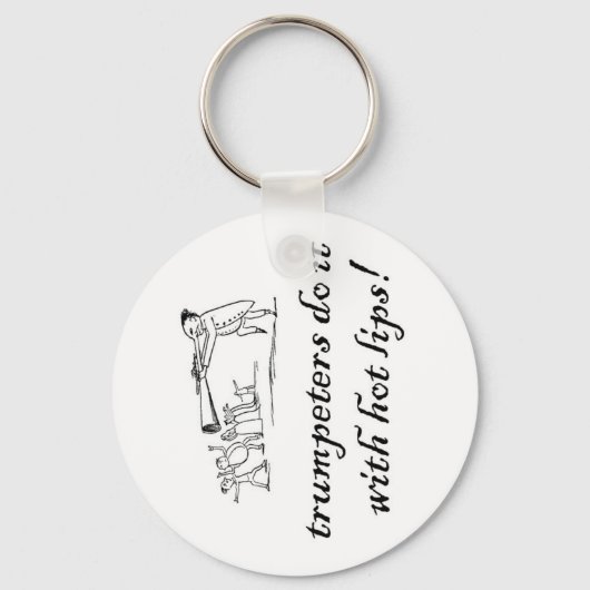 trumpeters do it with hot li キーホルダー (正面)