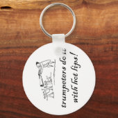 trumpeters do it with hot li キーホルダー (正面)