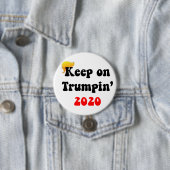 TRUMPIN 2020年で!保って下さい!! 素晴らしい毛日ボタン#1 缶バッジ (インサイチュ)