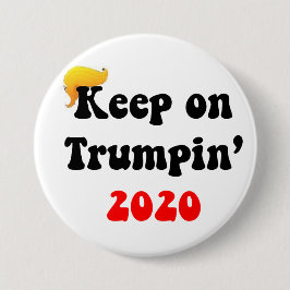 TRUMPIN 2020年で!保って下さい!!  素晴らしい毛日ボタン#1 缶バッジ