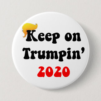 TRUMPIN 2020年で!保って下さい!! 素晴らしい毛日ボタン#1 缶バッジ