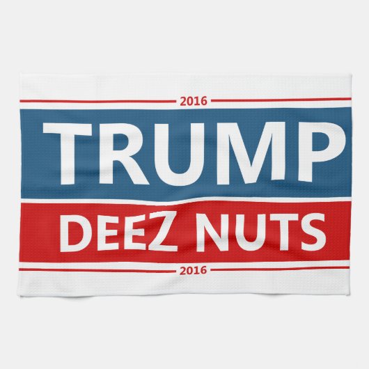 Trumpin Deezのナット! キッチンタオル (横)