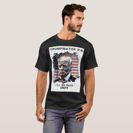 Trumpinator 2.0 tシャツ (正面フル)