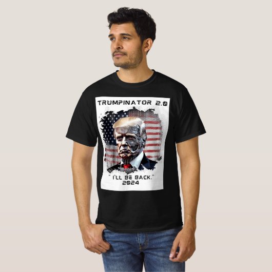 Trumpinator 2.0 tシャツ (正面フル)