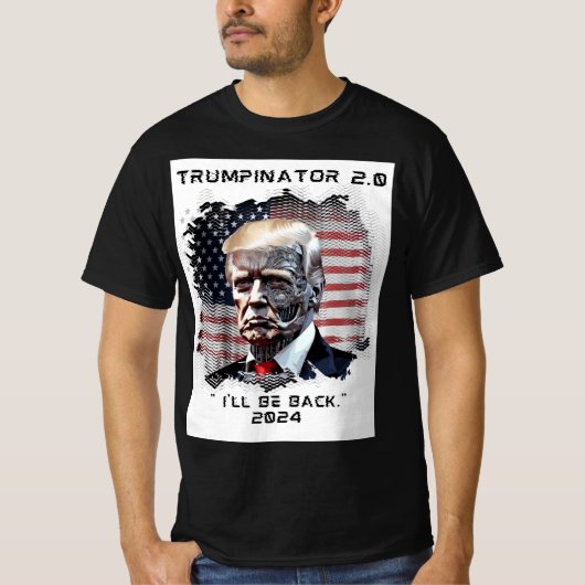 Trumpinator 2.0 tシャツ (正面)