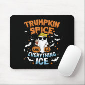 Trumpkinの情景とすべてが凍る秋のハロウィン マウスパッド (マウス)
