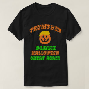 Trumpkinハロウィンのワイシャツ Tシャツ