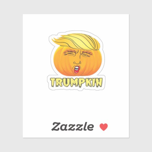 Trumpkin - とっても怖いカボチャ シール (シート)