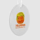 Trumpkin – 怖がってる？ クラシック オーナメント (正面)