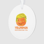 Trumpkin – 怖がってる？ クラシック オーナメント (正面)