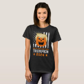 Trumpkin 2024 Usaが再びハロウィン素晴らしを作おもしろいる Tシャツ (正面フル)