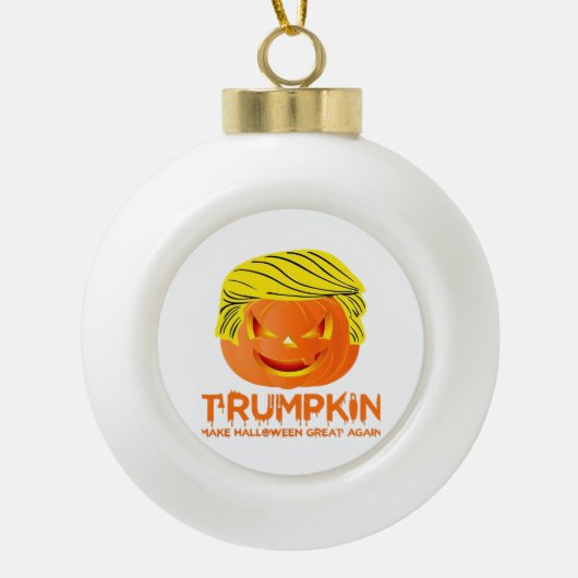 Trumpkin – Are You Scared? Classic セラミックボールオーナメント (正面)