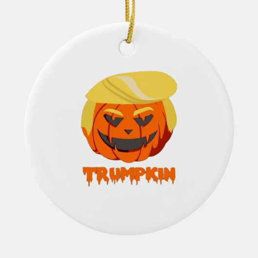 Trumpkin Classic – Basic Autumn セラミックオーナメント (正面)