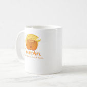 Trumpkin Classic & Funny Design For Halloween コーヒーマグカップ (正面左)