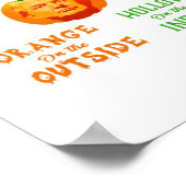 Trumpkin Funny Halloween Classic ポスター (角)