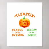 Trumpkin Funny Halloween Classic ポスター (正面)