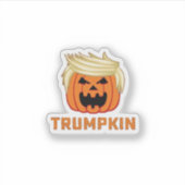 Trumpkin – Funny Parody Slogan シール (正面)
