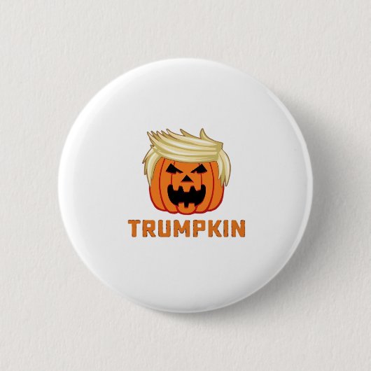 Trumpkin – Funny Parody Slogan 缶バッジ (正面)