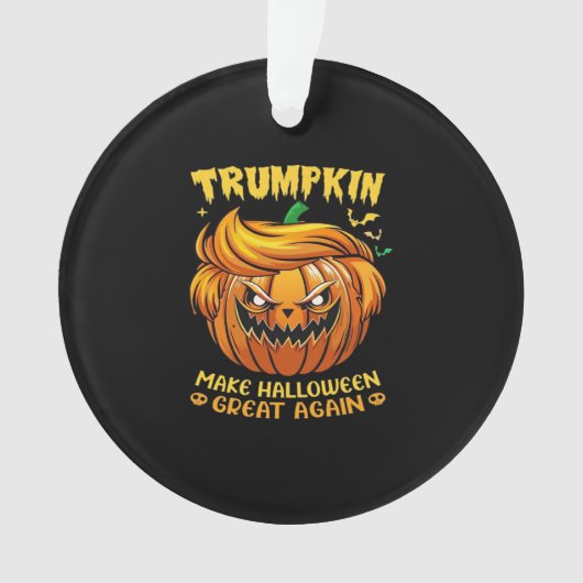 Trumpkin Halloween – ハロウィーンを再素晴らし作Cl オーナメント
