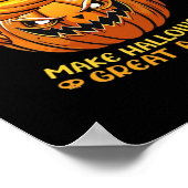 Trumpkin Halloween – ハロウィーンを再素晴らし作Cl ポスター (角)